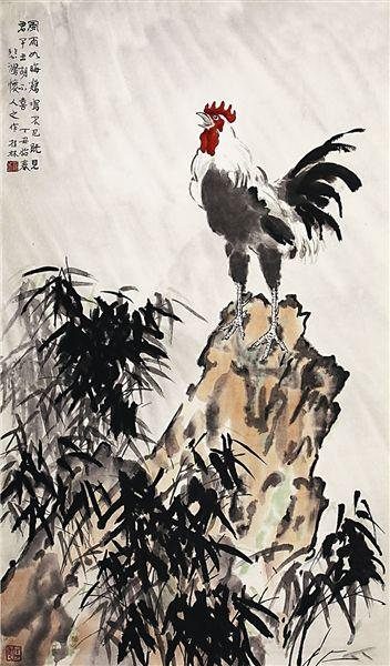 宋代公鸡图